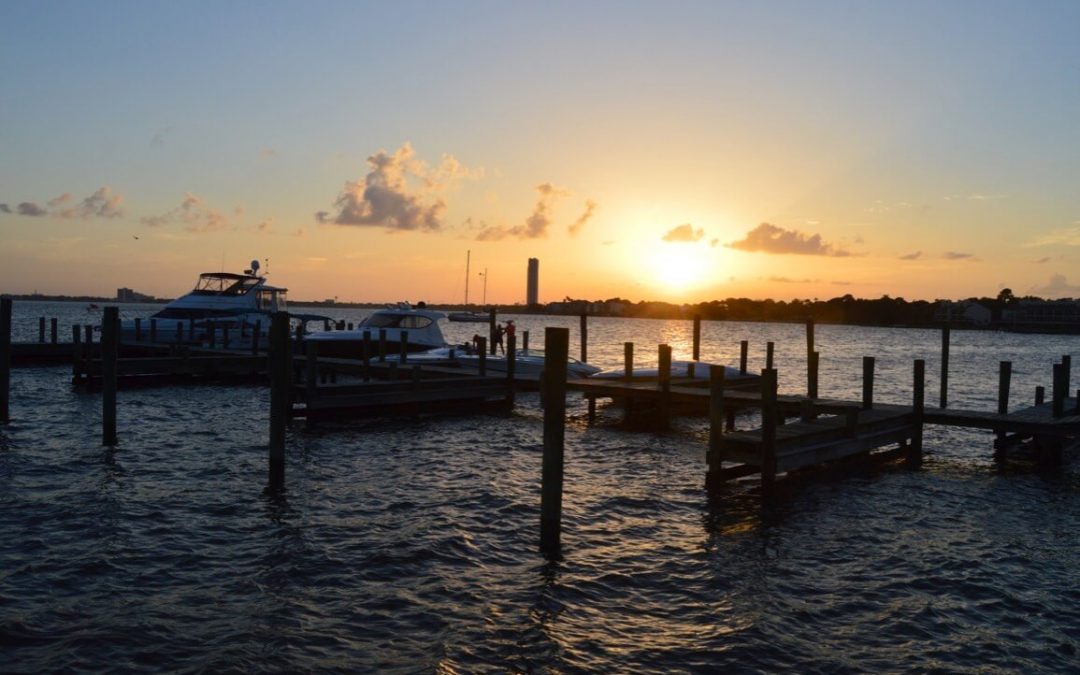 Sunset In Galveston, TX